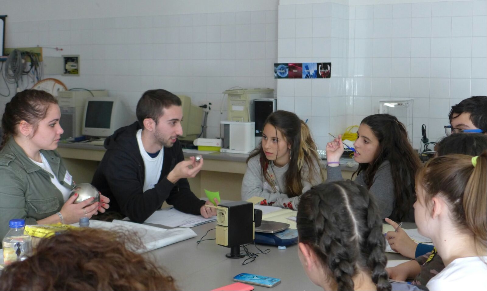 Sesión de formación de los alumnos del IES San Fernando