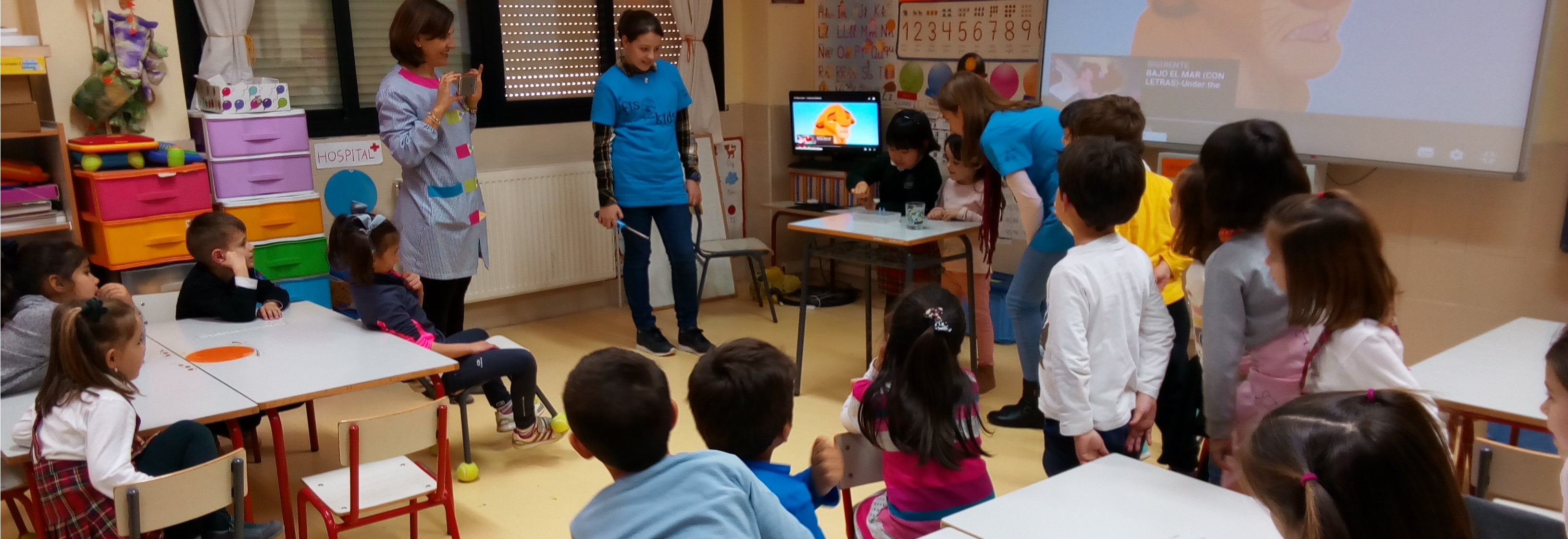 Sesiones de talleres de Física en el CEIP Puente Real