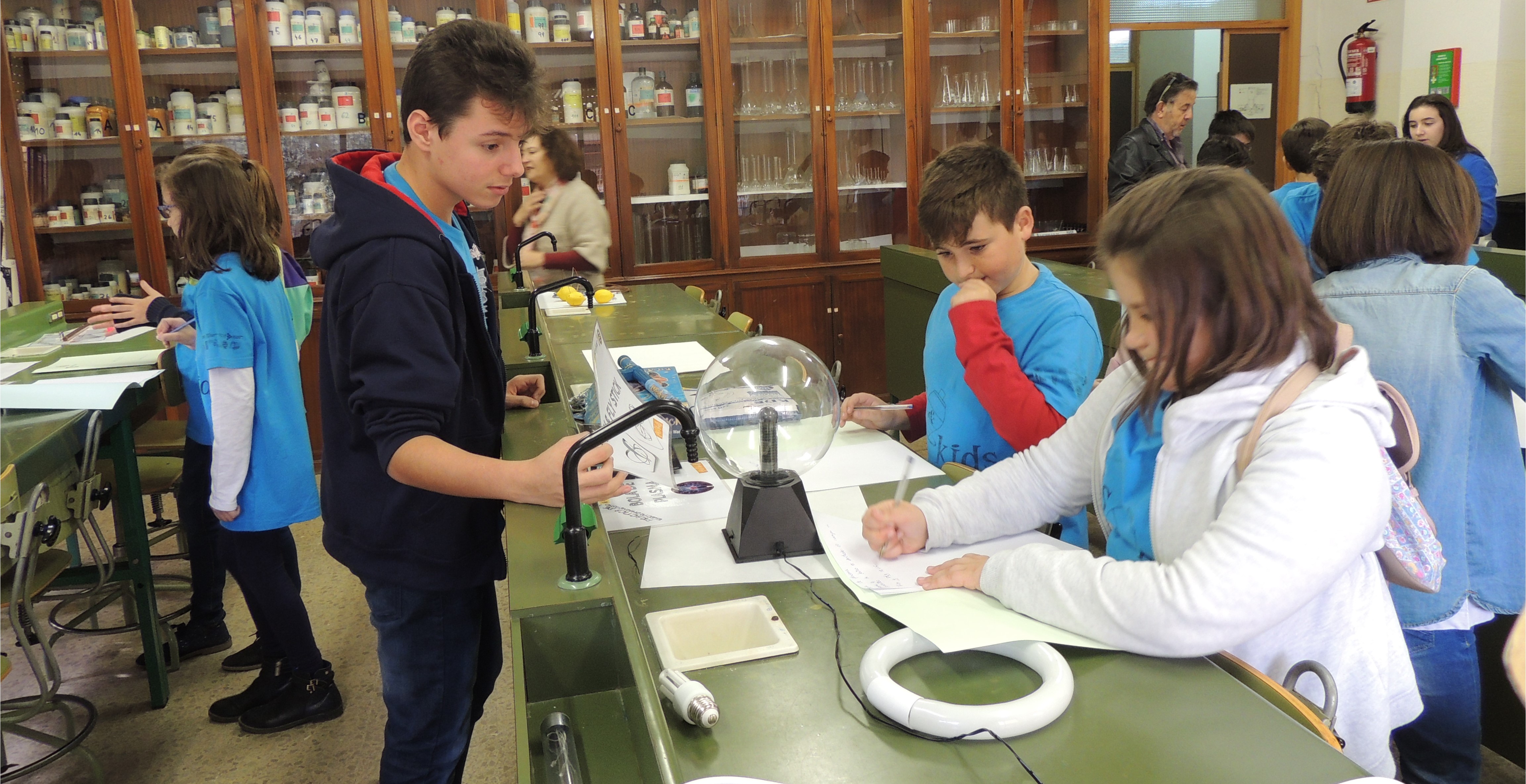 Sesión para los alumnos de CEIP Puente Real en el IES San Fernando